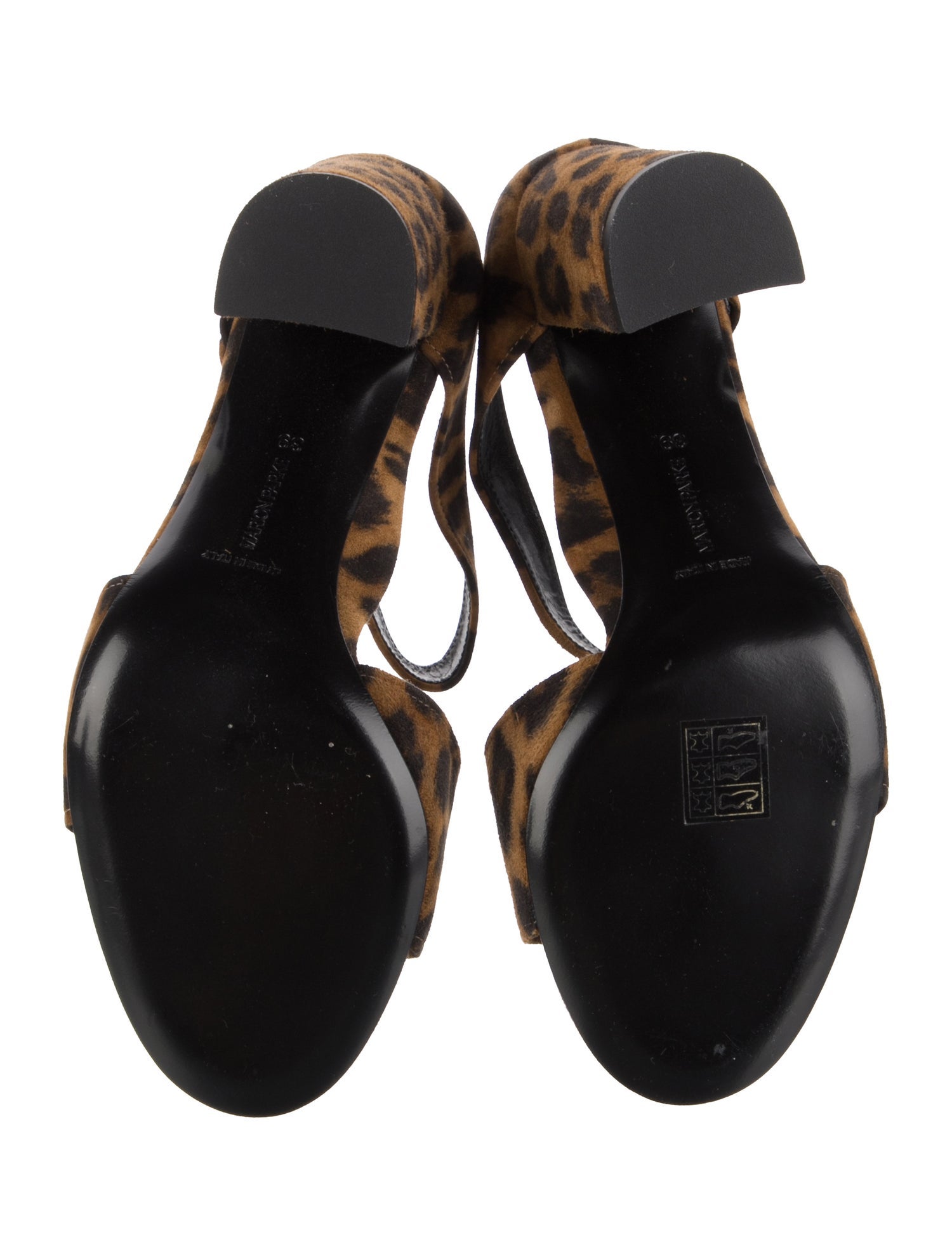 Marion Parke Suede Animal Print Slides
